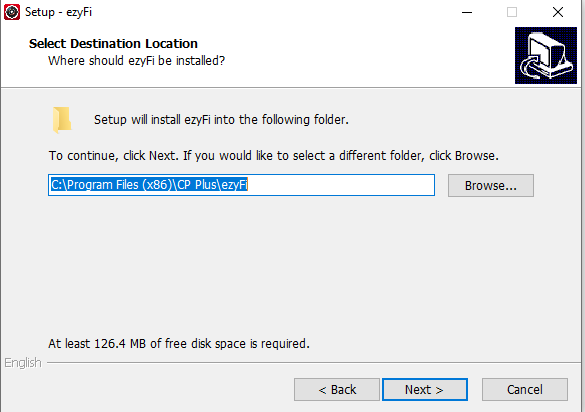 Select the location of the folder on PC 3