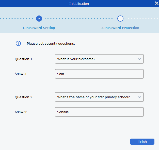 answer security question 8