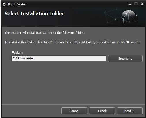 select the installation folder 3