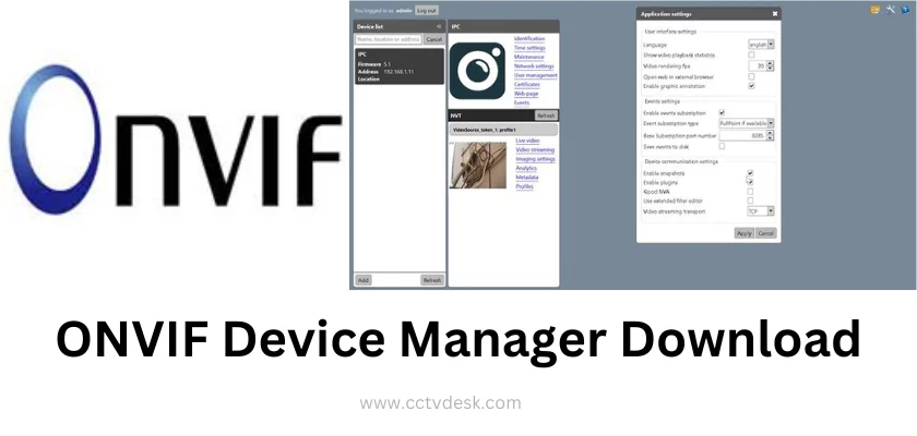 Onvif Device Manager Download