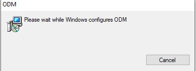 Onvif Device Manager is preparing to install 1