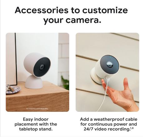 easy to install Google Nest Camera