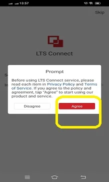 Allow LTS Connect App features