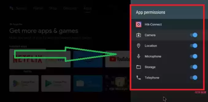 Install Hik Connect App for Android TV for Remote Monitoring