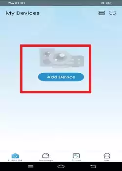 Add device page