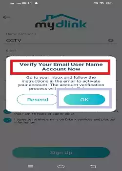 verify the email ID