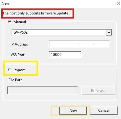 Add new devices by their IP addresses