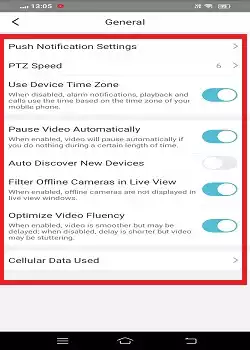 adjust settings manually