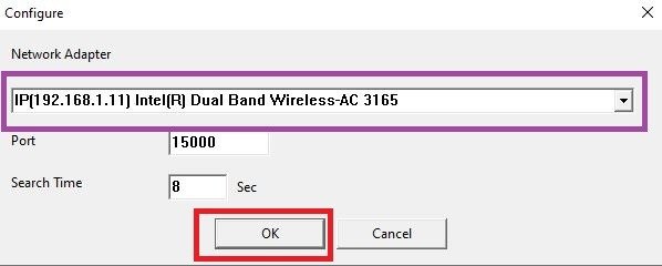 Network Adapter Configuration