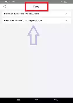 Configure wifi and recreate password