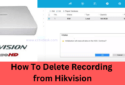 How To Delete Recording from Hikvision DVR/NVR