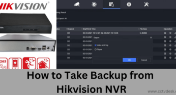 How to Take Backup from Hikvision NVR to any External Drive?