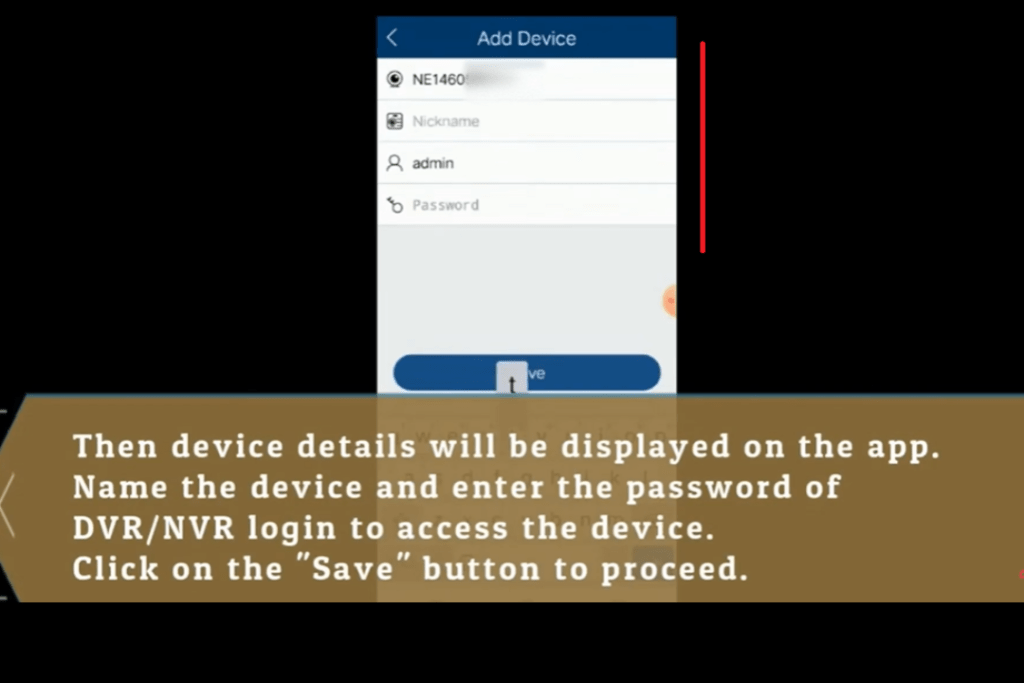 Add device through the serial number