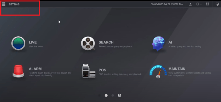 dahua ip camera online setup