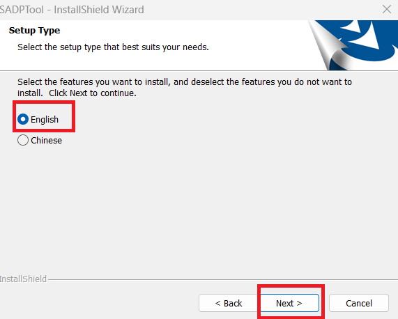 Install the Swann IP Camera Tool & Configure Swann Devices 3 Select the language