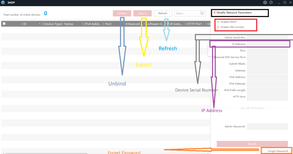 Install the Swann IP Camera Tool & Configure Swann Devices 14 interface of the Swann Tool