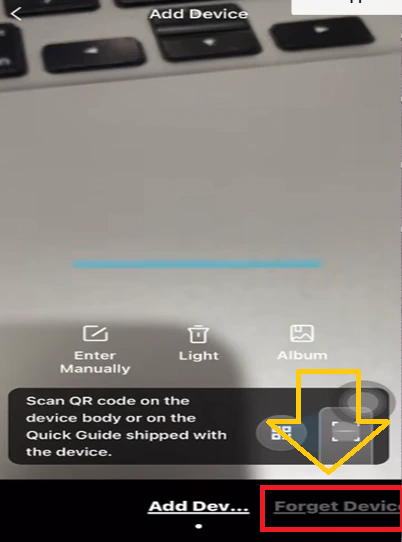 How to Reset UNV IP Camera Password- Full Illustration 9 click the forget password option