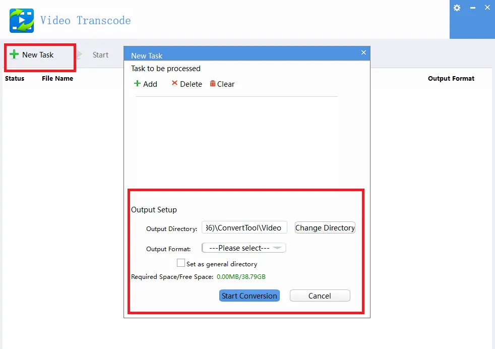Install CCTV Media Converter Tool on Window Free Download 6 add new task to convert media