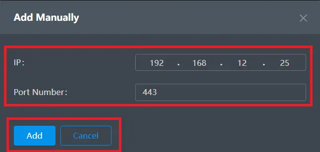 How to Download & Install VIGI Config Tool on Windows 6 add devices by their IP address