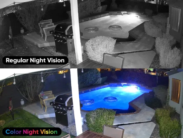 Good image and night vision quality