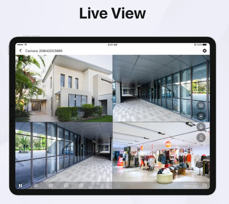 get the live view on your smartphone