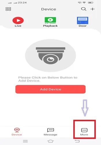 Click the more option