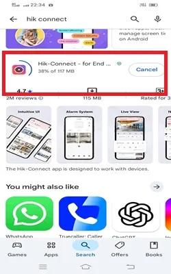 install the app
