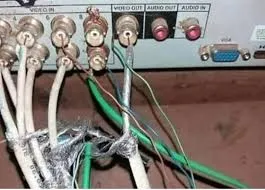 Cables need to be wired and covered properly