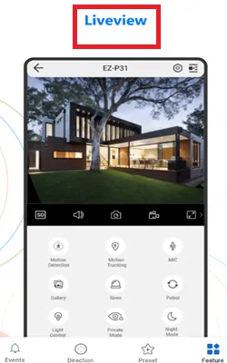 watch the camera on your mobile without the internet