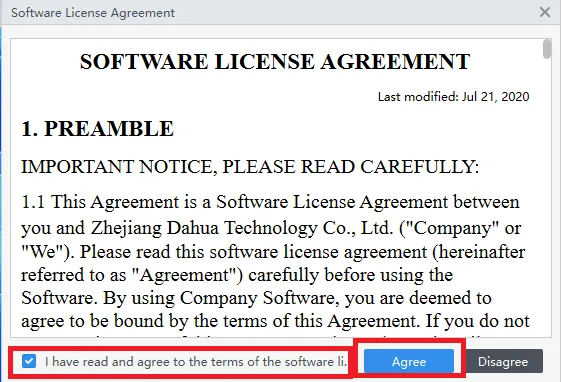 Install DSS Agile 8 for PC App on Windows 11/10/8 & Mac OS 6 Software license agreement