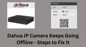 Dahua IP Camera Keeps Going Offline