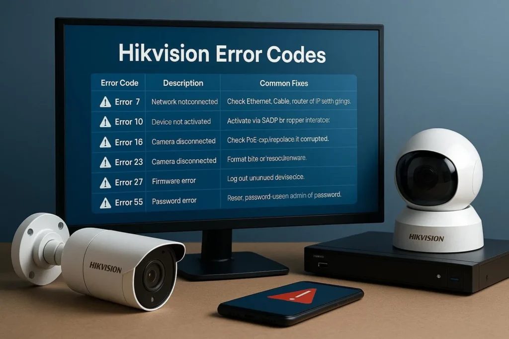 Hikvision Error 2020 - Complete Step-by-Step Guidance 2 Error Code in Hikvision