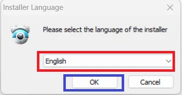 select the language