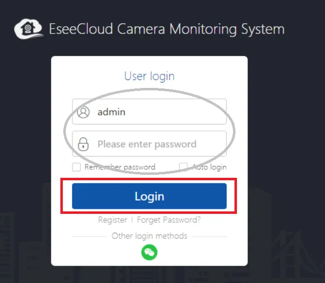 Install Anran CCTV App for PC on Windows 11/10/8/7 & Mac OS 6 Login to the CMS