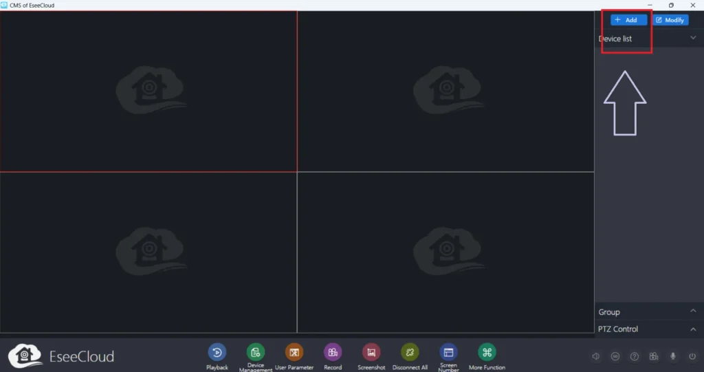 Install Anran CCTV App for PC on Windows 11/10/8/7 & Mac OS 7 Interface of the CMS software