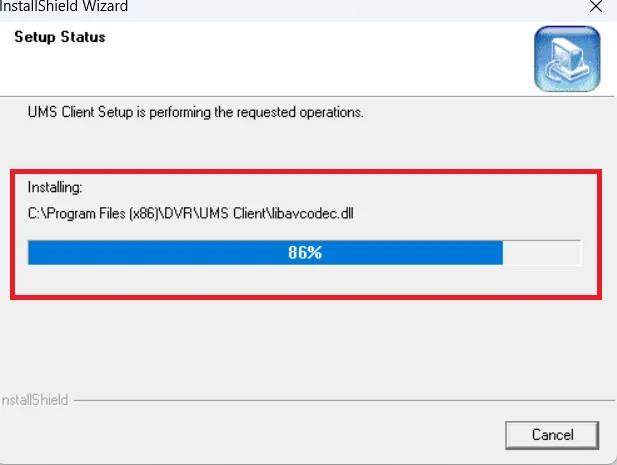 Install iUMS+ for PC App on Windows 11/10/8/7 & Mac OS 3 The app is setting up on the PC