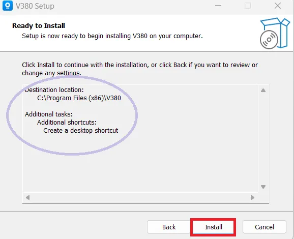 Franwell CCTV for PC App Latest Vers - Complete Setup Guide 6 The app is ready to install.