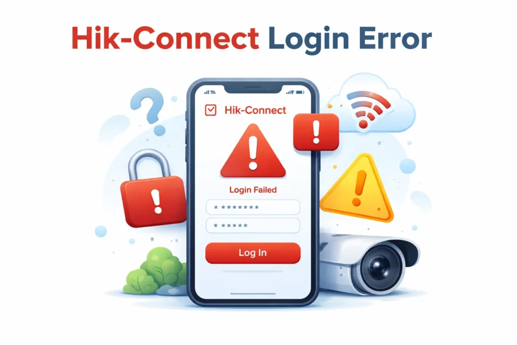 Hik-Connect Login Error Guide