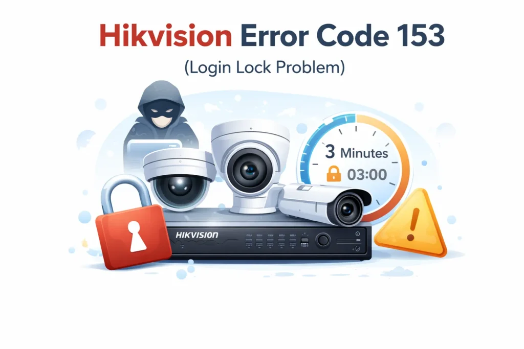 Hikvision Error code 153 Guide