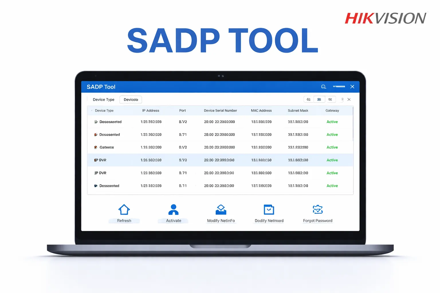 Hikvision Software for PC - Complete Guide for Hikvision App 8 SADP Tool Configuration
