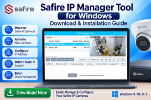 Safire IP Manager Tool for Windows (Download Latest Version) 1