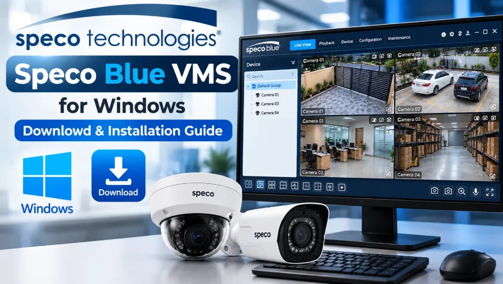Speco Blue VMS for Windows: Download & Installation Guide