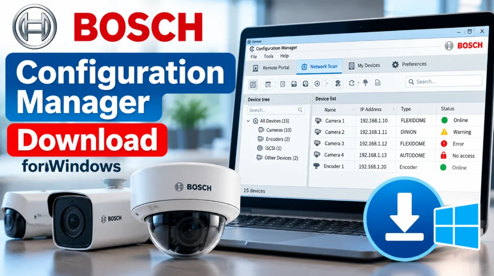 Bosch Configuration Manager Download for Windows