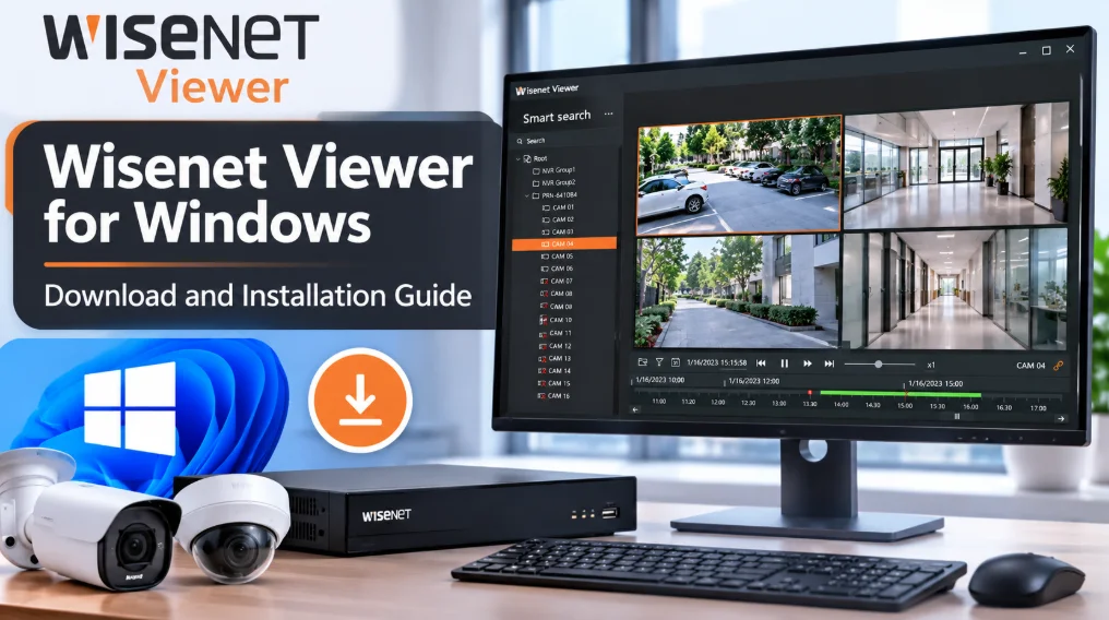Wisenet Viewer for Windows download and installation guide